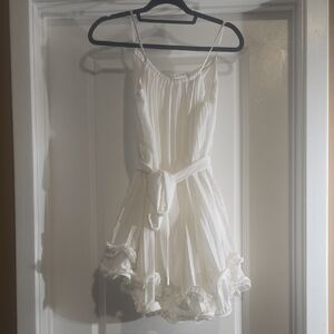 Live 4 Truth White Asymmetrical Dress